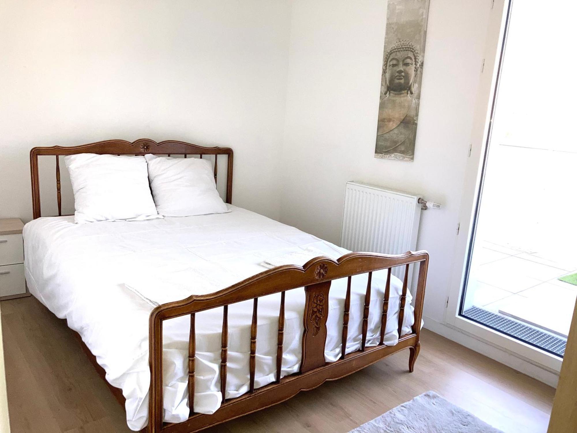 Appartement 87 M2 - 3 Chambres - 6 Personnes - Proche Paris - Parking Gratuit Asnières Eksteriør bilde